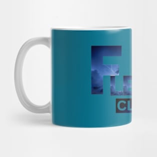 Flexxie Lightening Blue Design Mug